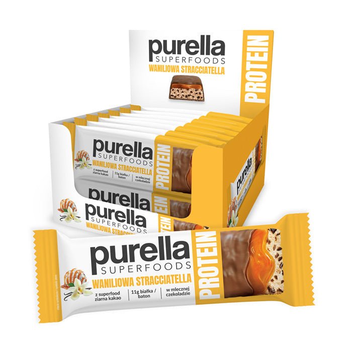 SuperFoods Protein Bar - Vanilla Straciatella 45g x15