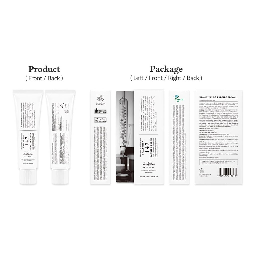 DR. ALTHEA 147 Barrier Cream Daily Skin Barrier Repair Care