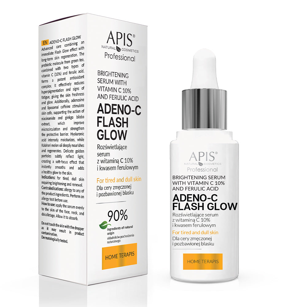 Apis ADENO-C Flash Glow Illuminating Face Serum | 30ml