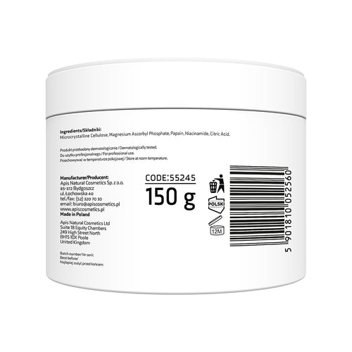 Apis ADENO‑C Flash Glow Enzymatic Powder Peel | 100 g