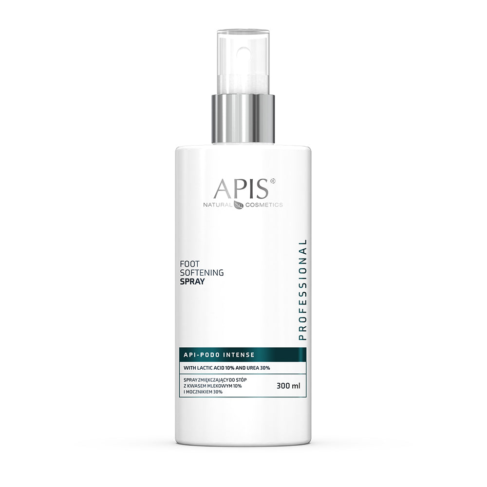 Apis API-PODO INTENSE Softening Foot Spray - Rapidly softens calluses with 30% urea and 10% lactic acid | 300ml
