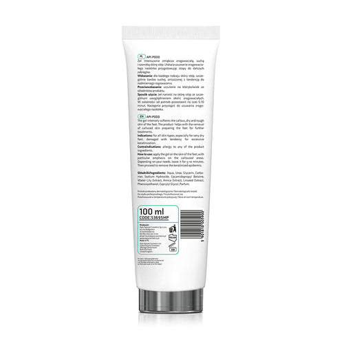 Apis API-PODO Softening Foot Gel with 30% Urea – Intensively softens and smooths rough, dry feet | 100ml