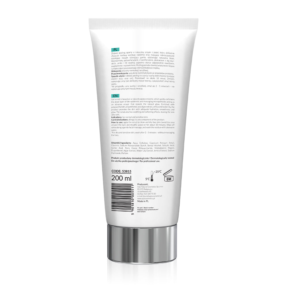Apis Enzymatic gommage peeling - gentle exfoliation for a radiant complexion | 200ml
