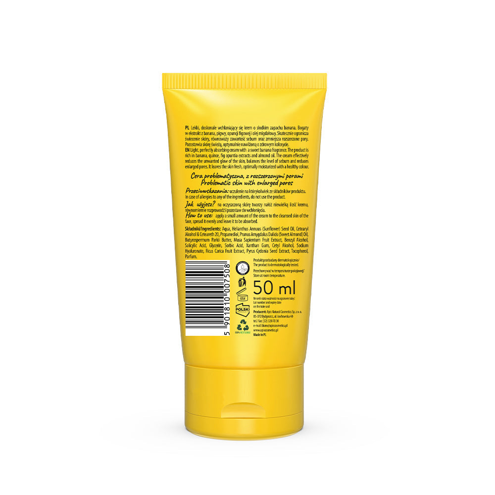 Apis Fruit Shot Banan - Normalising Face Cream | 50 ml
