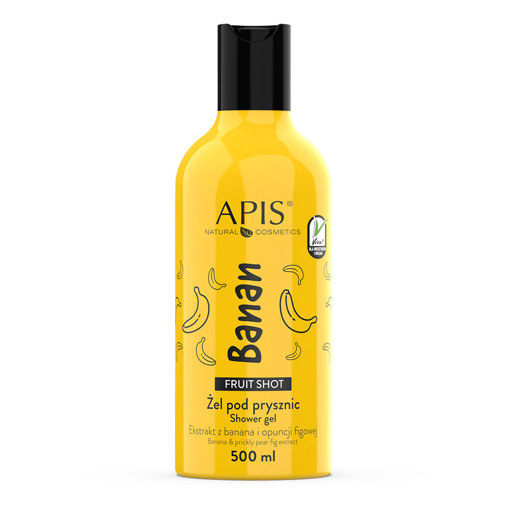 Apis Fruit Shot Banana Shower Gel | 500ml