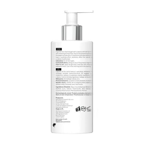 Apis Moisturising Face Wash Gel with Hyaluronic Acid | 300ml