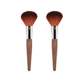 Dr Botanicals Coffee Ground Powder Brush Twin Value Savings Pack