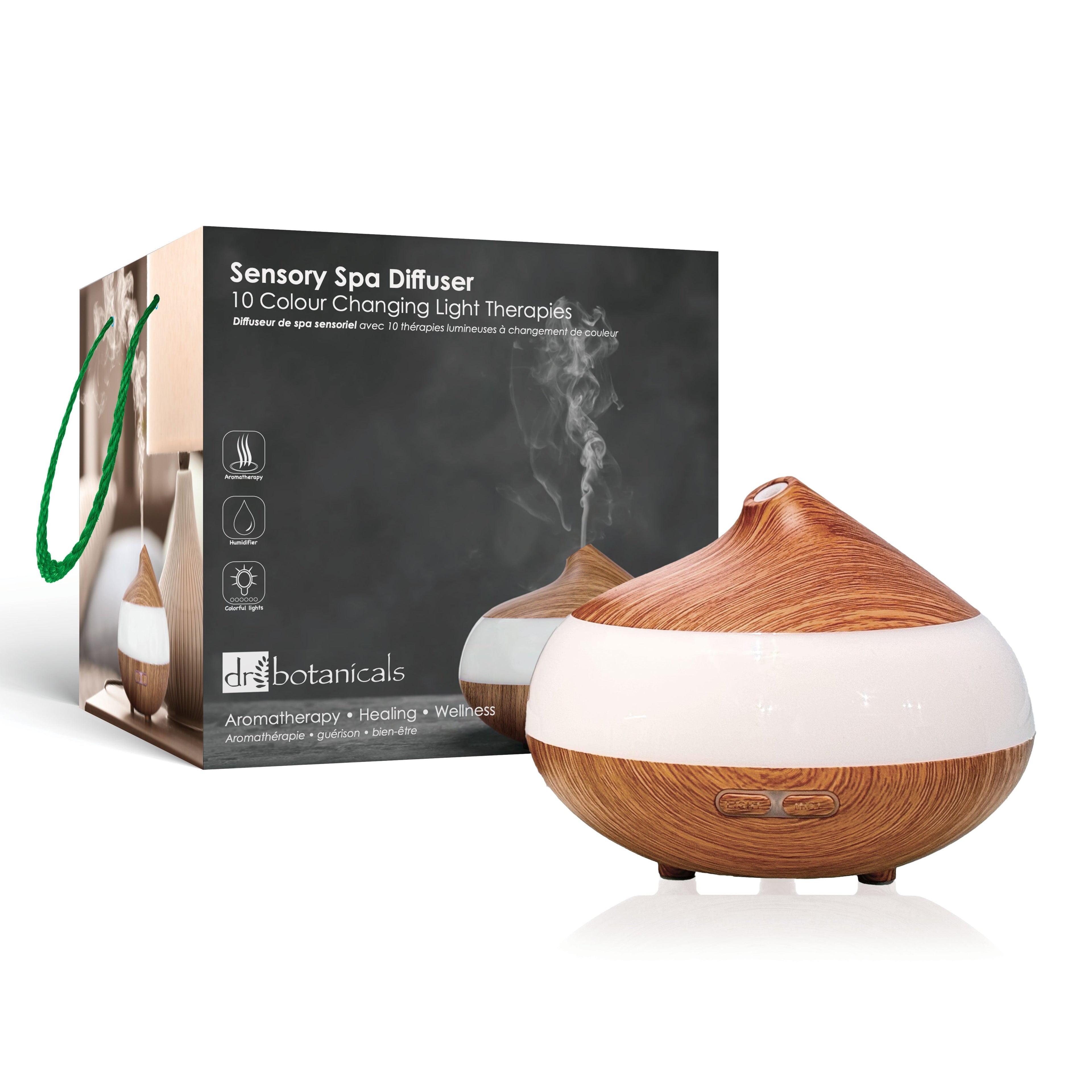 Dr Botanicals Christmas Relaxtion Rose Diffuser Kit with Sandalwood & Bergamot Candle