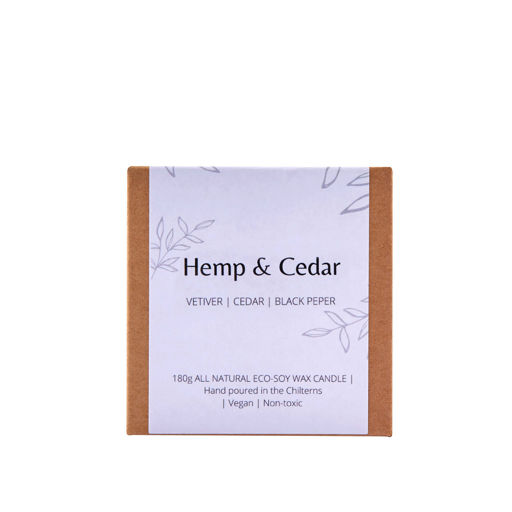 Eco Soy Wax scented Candles 180g | Hand-Poured in England with Expertly Blended Essential Oils