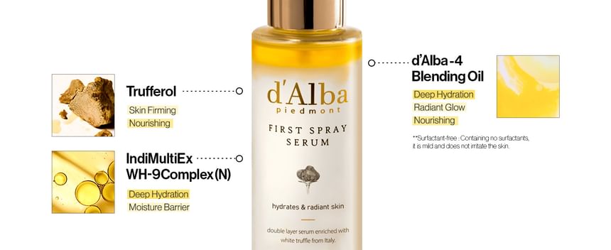 D’ALBA White Truffle First Spray Serum 50ml
