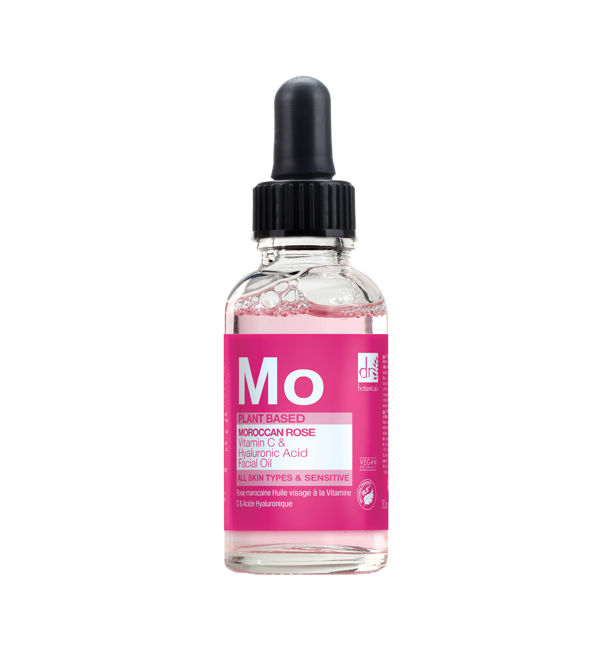 Moroccan Rose Facial Oil with Hyaluronic Acid & Vitamin C