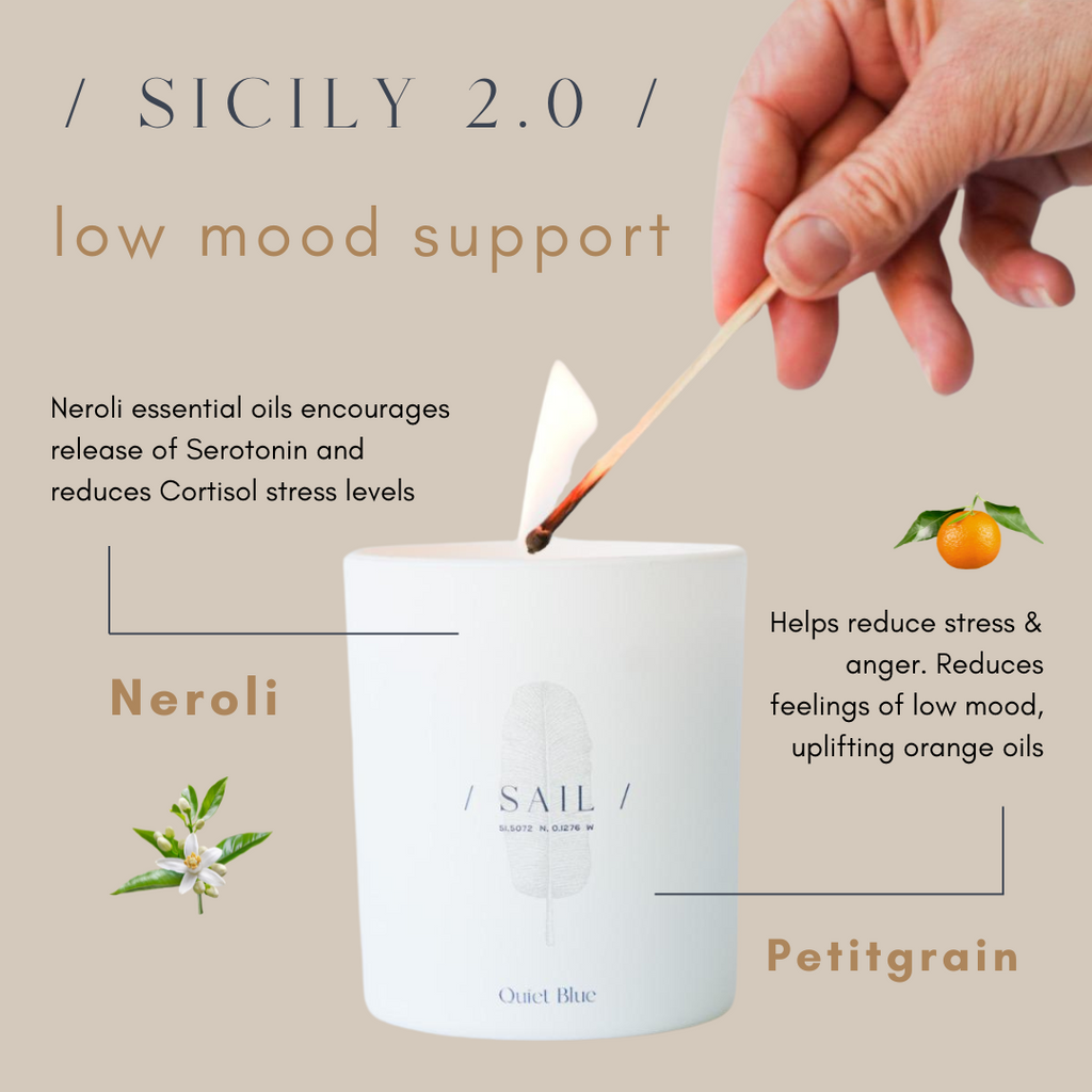 SICILY 2.0 Neroli + Petitgrain Wellbeing Candle