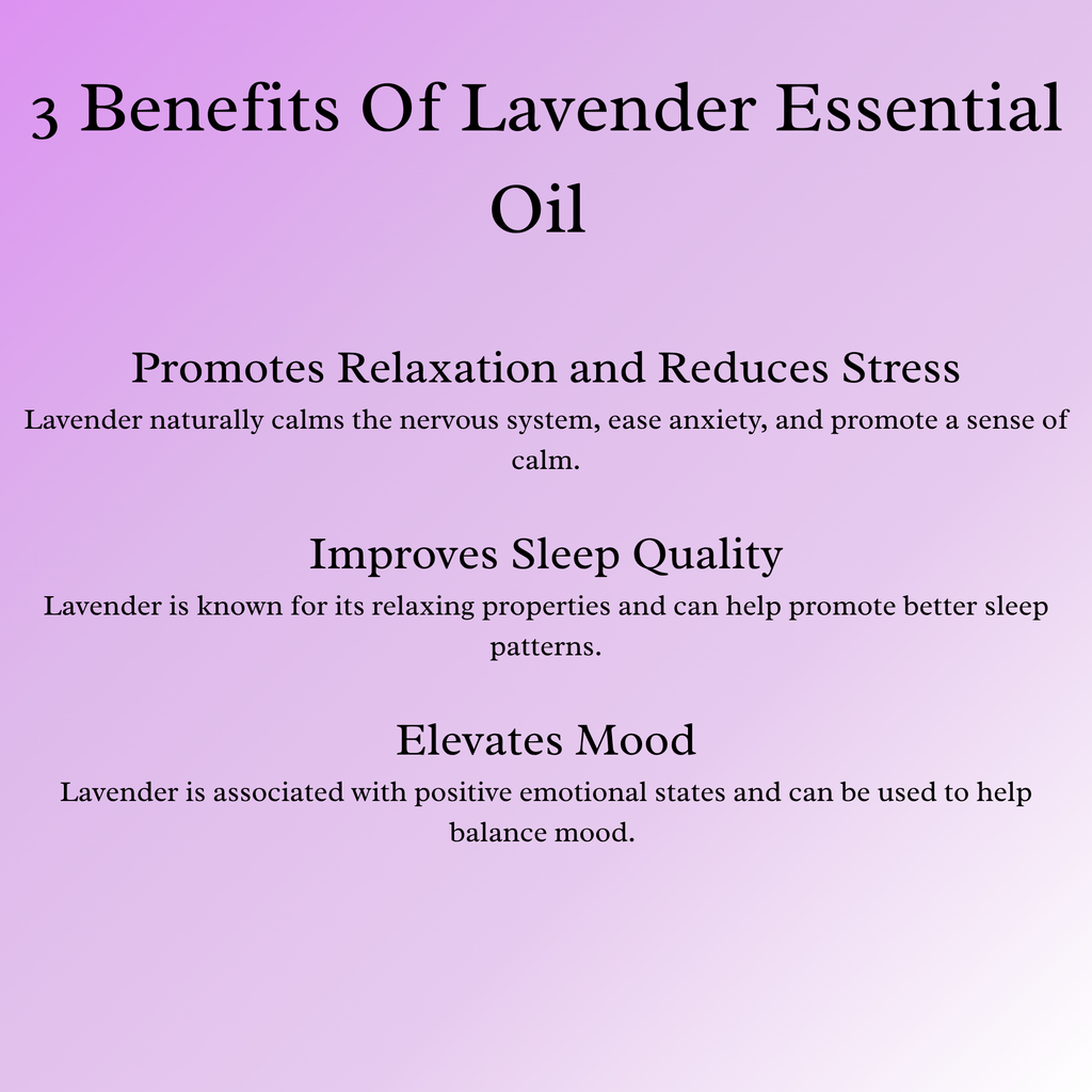 Lavender Essential Oil - For Sleep and Relaxation