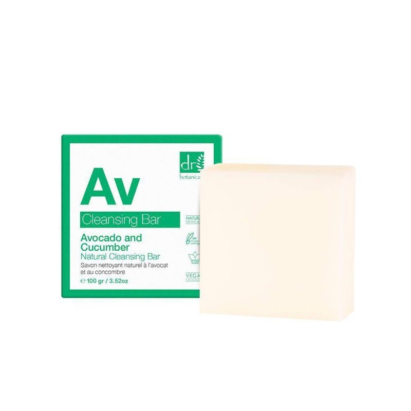 Avocado And Cucumber Natural Cleansing Bar 100g