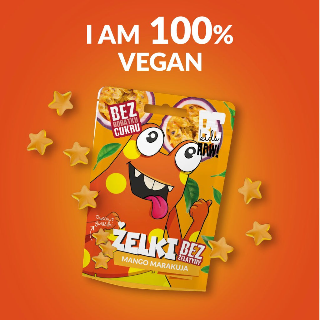 Kids Jelly beans - Mango Passion Fruit 35g