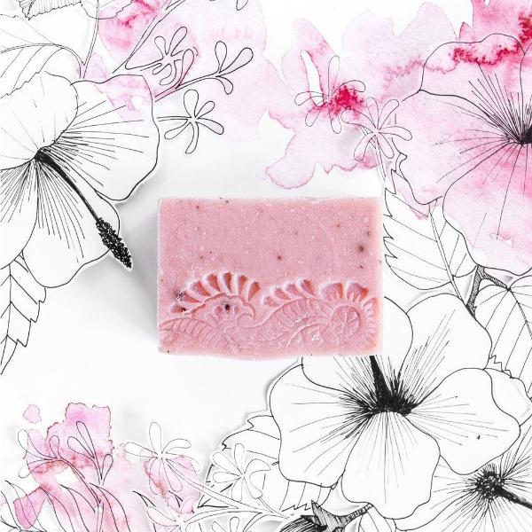 Hibiscus Soap 100g
