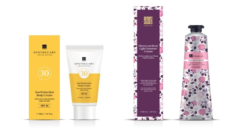 SPF 30 Moroccan Rose Light Summer Body Kit