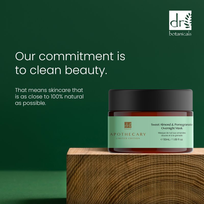 Sweet Almond & Pomegranate Overnight Mask 50ml